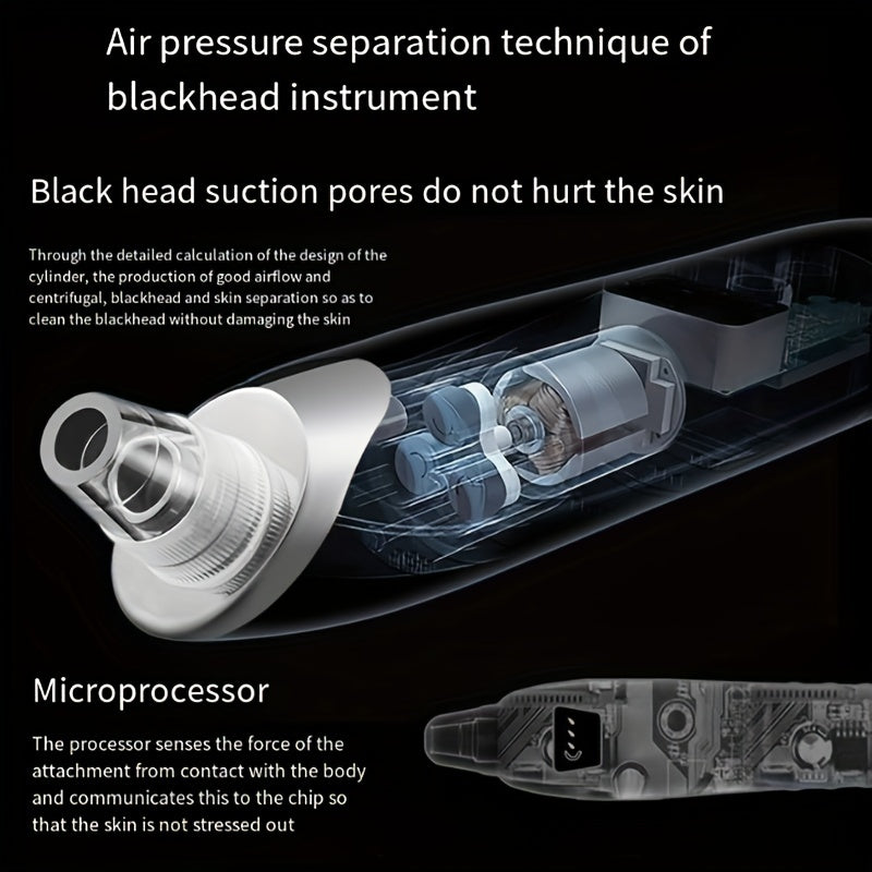Blackhead Remover Pore Vacuum - Electric Facial Pore Cleaner