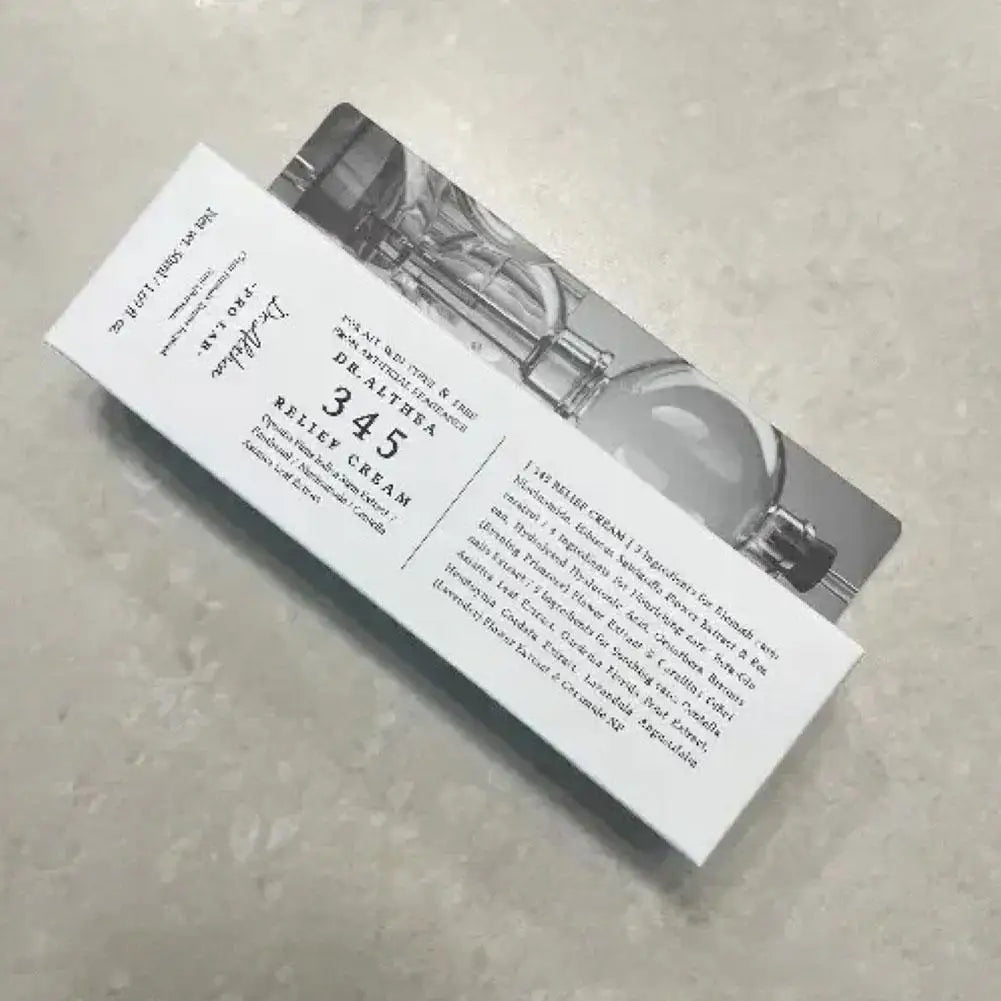 Korean Skin Care -  Intensive Repair 345 Relief Cream, Cleansing Balm