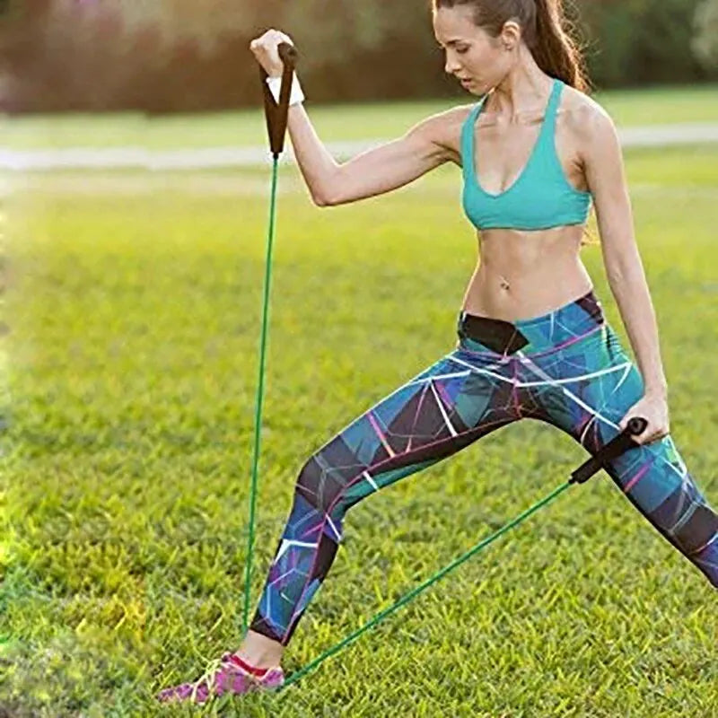 Resistance Bands With Handles, Strength Training Equipment At Home